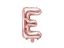 Obrázek Foliové písmeno E rose gold 35 cm