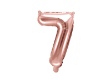 Picture of Foliová číslice - rose gold 7 - 35 cm