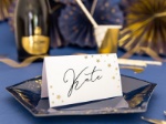 Obrázek z Jmenovky ke slavnostnímu stolu se zlatými hvězdičkami 10 ks 