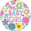 Obrázok z Fóliový balónik Butterfly - Baby Girl 45 cm 