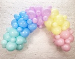 Obrázek z Sada na balonkovou girlandu Macaron - 3m 