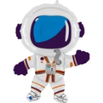 Obrázek z Foliový balonek Vesmír - Kosmonaut 91 cm 