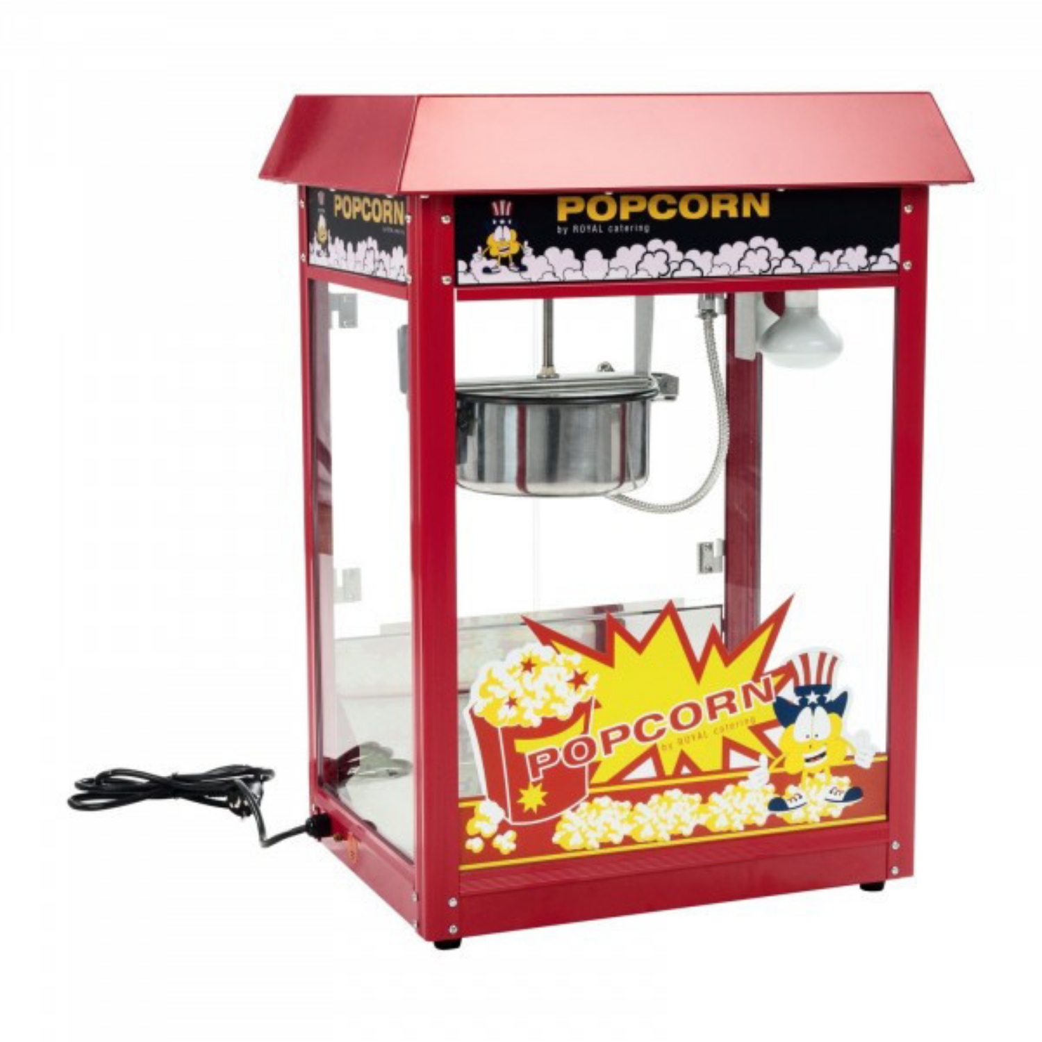 Stroj na popcorn červený, zapůjčení Praha