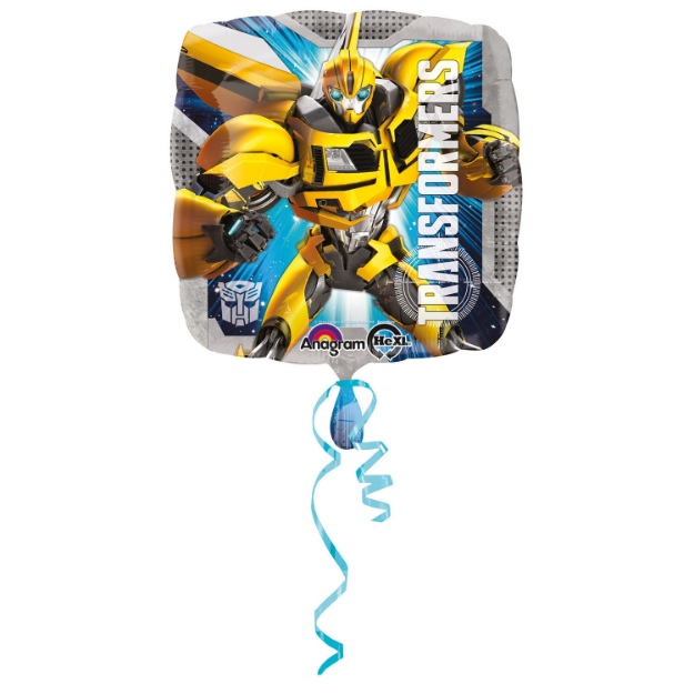 Obrázek z Foliový balonek čtverec - Transformers 45 cm 