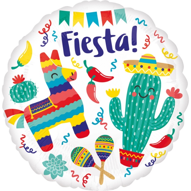 Obrázok z Fóliový balónik Fiesta 45 cm