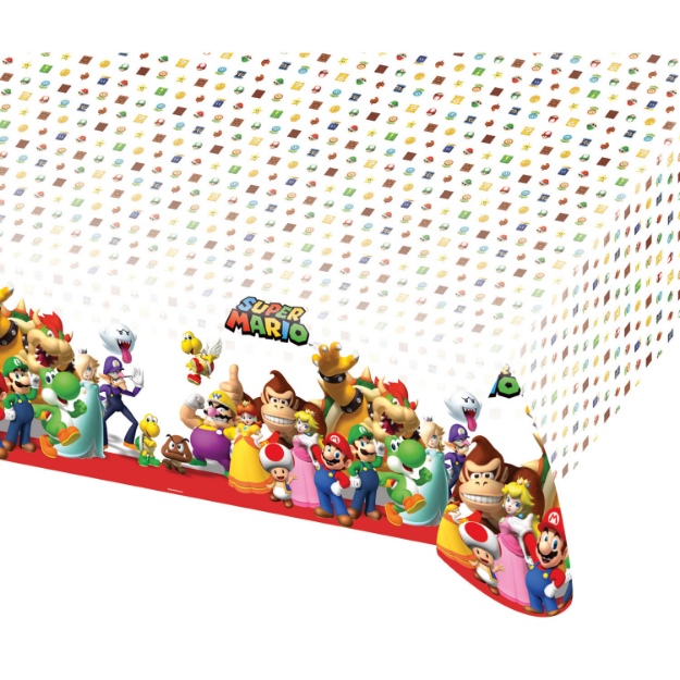 Obrázok z Plastový obrus Super Mario 120 x 180 cm