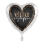 Obrázok z Fóliový balónik Všetko najlepšie SK - Srdce Lux rose gold 43cm 