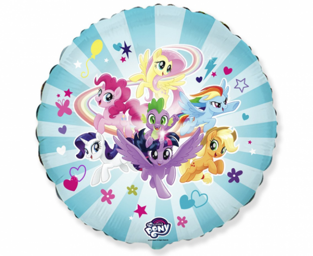 Obrázok z Fóliový balónik My Little Pony - modrý 43 cm - Nebalený