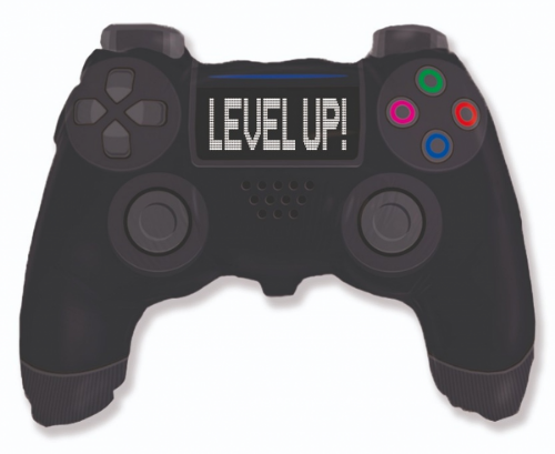 Levně Foliový balonek Herní ovladač games 60 cm