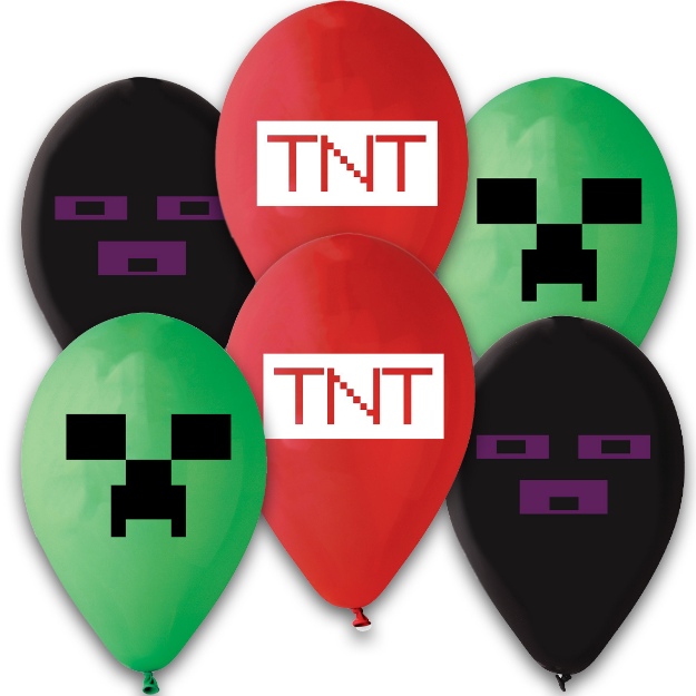 Obrázok z Latexové balóniky TNT - 6 ks 