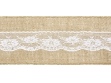 Obrázok z Juta s čipkou úzka 275 x 15 cm 