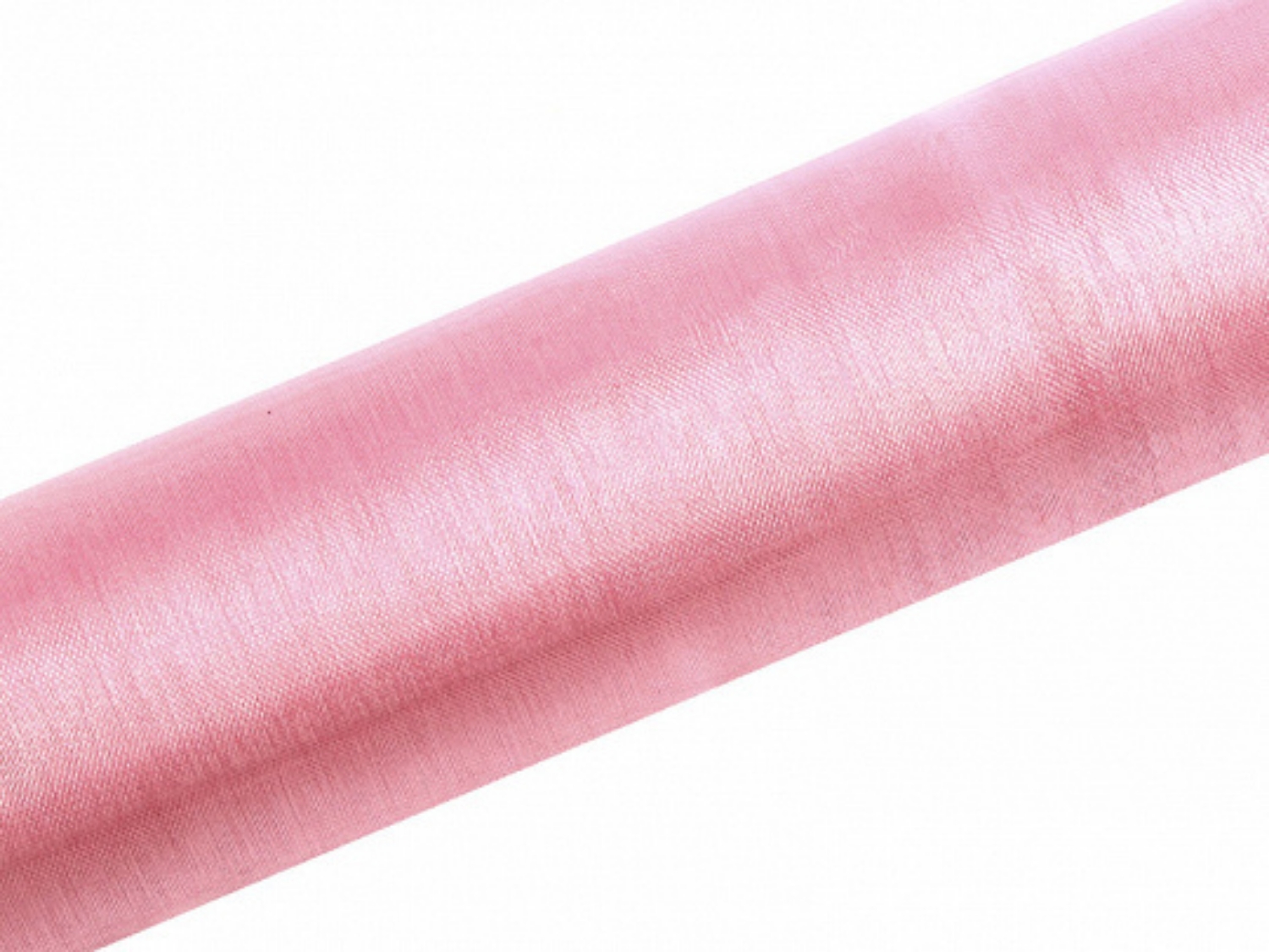 Levně Organza 16cm x 9m světle růžová