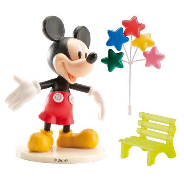 Obrázek z Dekorace na dort - Mickey Mouse a hvězdičky 7 cm 