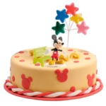 Obrázek z Dekorace na dort - Mickey Mouse a hvězdičky 7 cm 