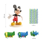 Obrázek z Dekorace na dort - Mickey Mouse a svíčky 7 cm 