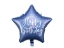 Obrázok z Fóliový balónik Happy Birthday - Modrá Hviezda 40 cm