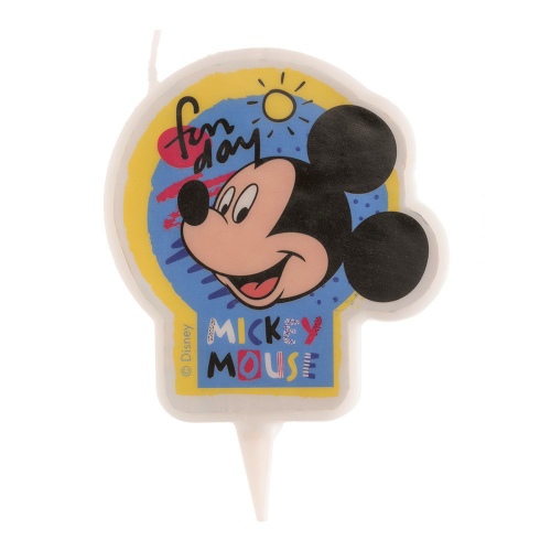 Tortová sviečka 2D - Mickey Mouse