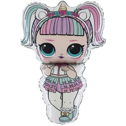 Obrázek Foliový balonek LOL Surprise Unicorn - 80 cm - Nebalený
