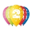 Obrázok z Latexový balónik číslo 2 - 30 cm