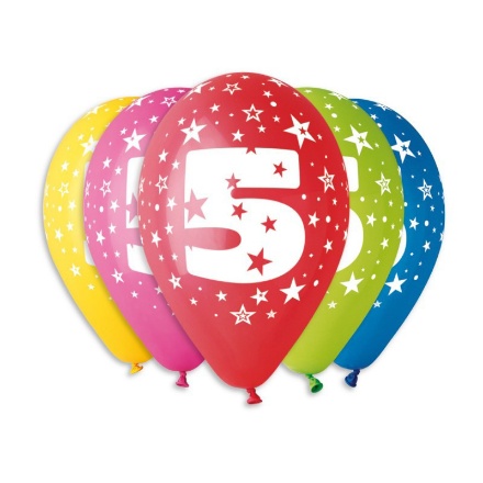 Picture of Latex Balloon No. 5 - 30 cm