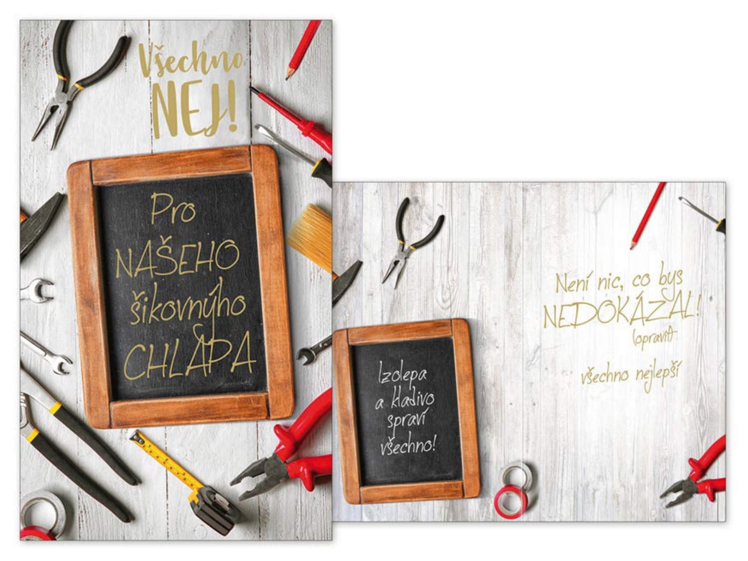 Narozeninové přání - Pro našeho šikovného chlapa