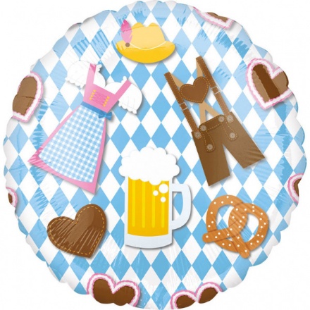 Obrázok z Fóliový balónik Oktoberfest 43 cm 