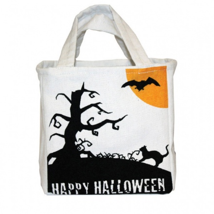 Obrázek Látková taška Happy Halloween 16 x 26 cm