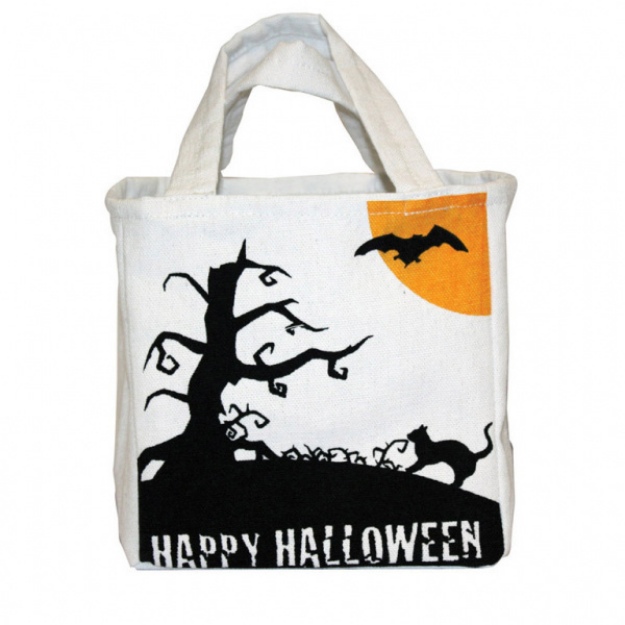 Obrázok z Látková taška Happy Halloween 16 x 26 cm