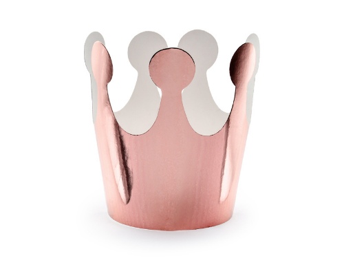 Party korunky Rose Gold - 6 ks