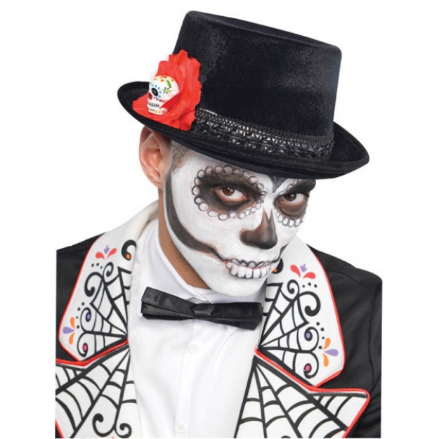Obrázek z Halloweenský klobouk Day of the Dead 