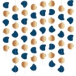 Obrázok z Závesné dekorácie Elegant True Blue 8 ks