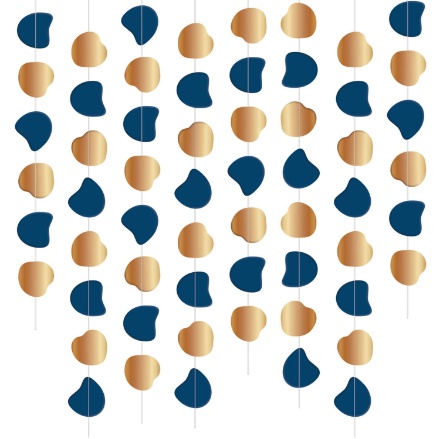 Obrázek Závěsné dekorace Elegant True Blue 8 ks