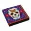 Obrázok z Papierové párty obrúsky Halloween - Day of the dead - farebné 16 ks