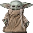 Obrázek Chodící balonek Mandalorian - Baby Yoda Grogu 78 cm