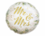 Obrázok z Fóliový balónik kvety - Mr a Mrs 45 cm