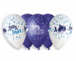 Obrázek Latexové balonky Baby shark premium 33 cm - 5 ks