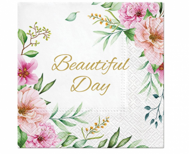 Obrázok z Papierové obrúsky Beautiful Day Floral - 20 ks