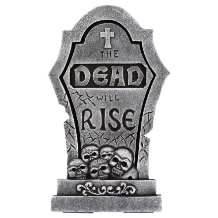 Obrázek Halloweenská dekorace Náhrobek - The Dead will rise 56 cm