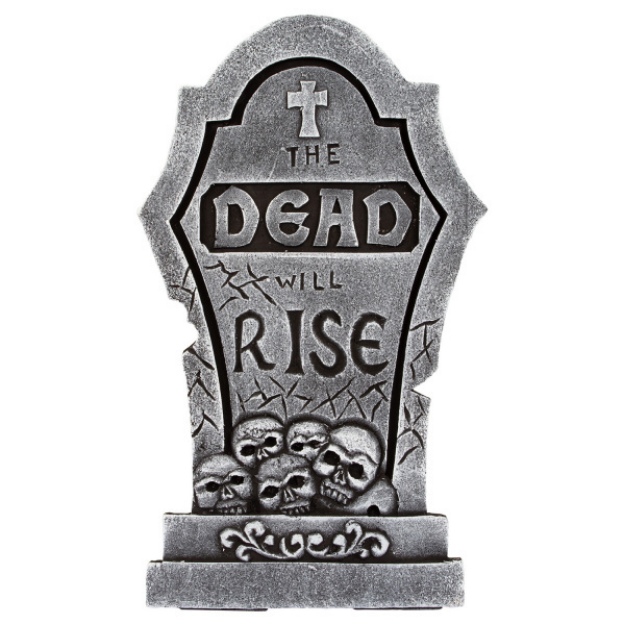 Obrázek z Halloweenská dekorace Náhrobek - The Dead will rise 56 cm 
