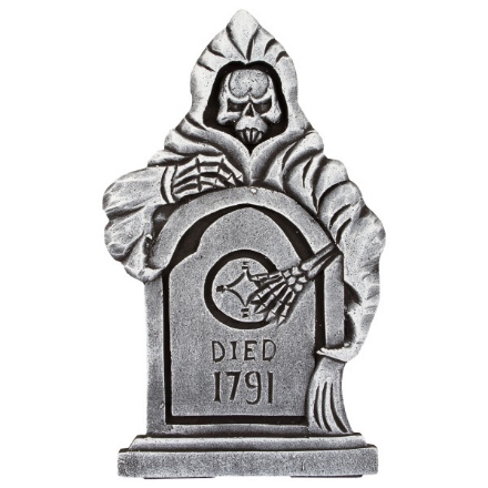 Obrázok z Halloweenska dekorácie Náhrobok - Died 1791 - 56 cm