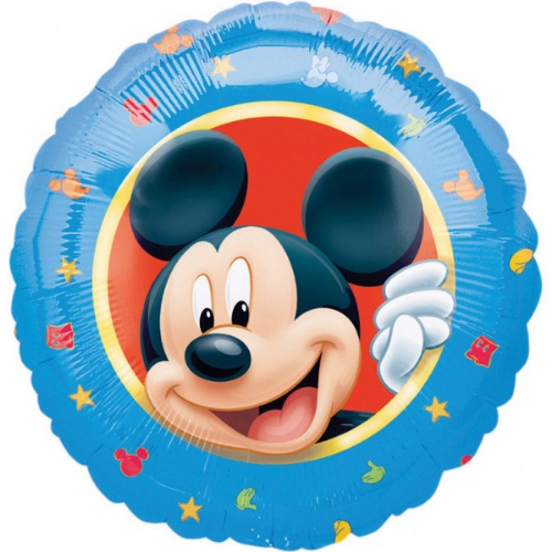 Fóliový balónik - pastel Mickey Mouse 43 cm