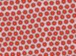 Obrázek z Balící papír s květinovým vzorem červený 70 x 200 cm 
