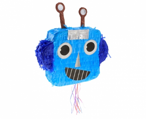 Levně Piňata Robot - 32,5 x 30 x 7,5cm
