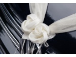 Obrázok z Dekoračné girlanda kvety krémové - 180 cm - 2 ks