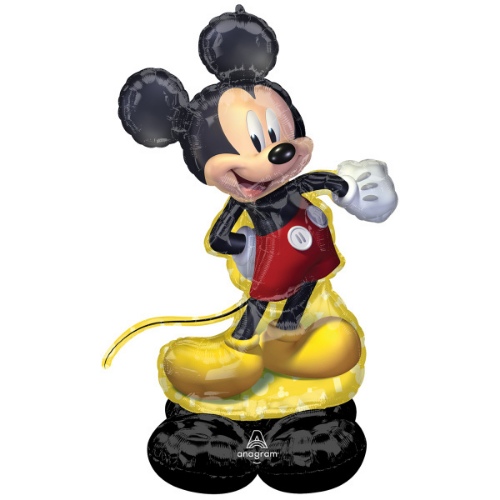 AirLoonz - stojaci obrí balónik Mickey Mouse 130 cm