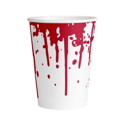 Levně Papírové kelímky Halloween - Help 8 ks
