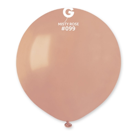Obrázek Balonek Gemar Mlhavě růžový 48 cm