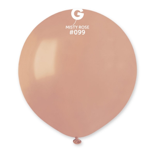Levně Balonek Gemar Mlhavě růžový 48 cm