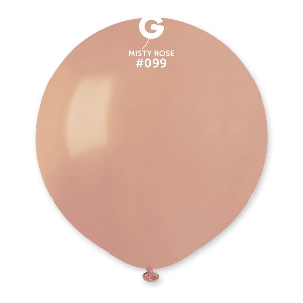 Balonek Gemar Mlhavě růžový 48 cm