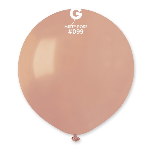 Obrázek Balonek Gemar Mlhavě růžový 48 cm